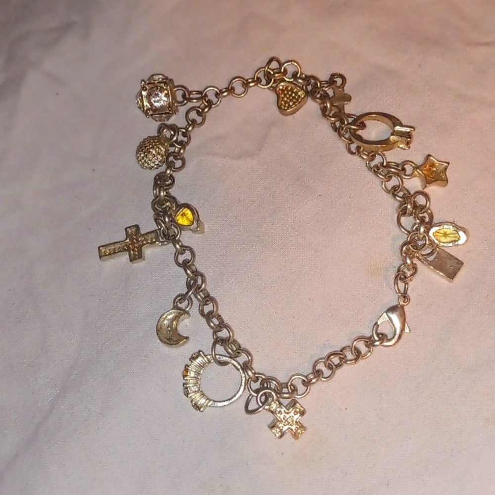 Vintage charm bracelet